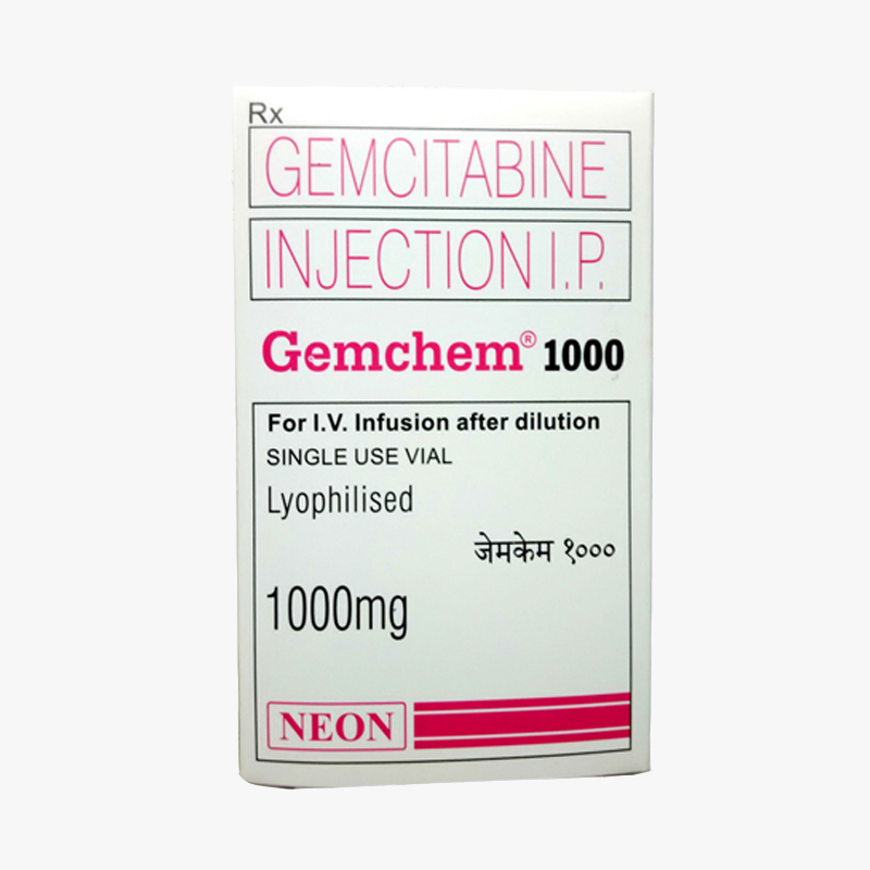 Gemcitabine Injection USP 1 g & 200 mg