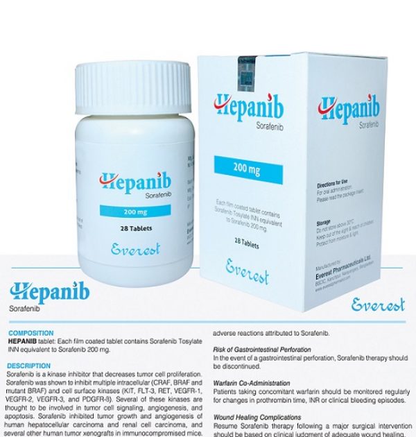 Hepanib (Sorafenib) 200 mg