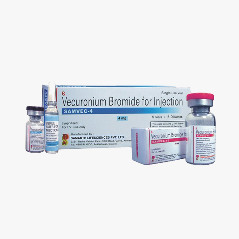 Vecuronium bromide Injection 4 mg /10mg