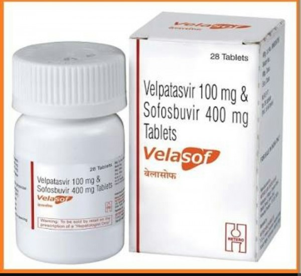 VELASOF Sofosbuvir (400mg), Velpatasvir (100mg) Tablet