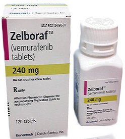 Zelboraf    Vemurafenib 240 mg