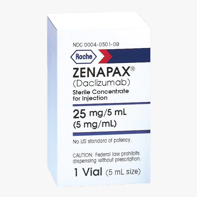 Zenapax vial 25 mg 5ml