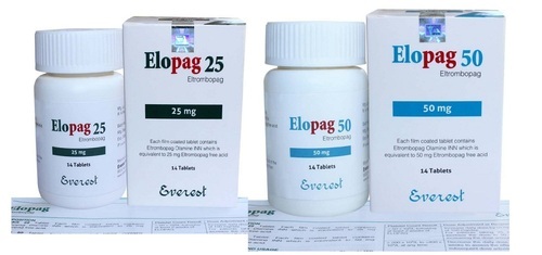 Elopag (Eltrombopag) 25 mg , 50 mg